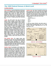 The 1920 Census: A Quick Look - A Genealogists' Insta-Guide - PDF eBook
