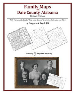 AL: Family Maps Of Dale County, Alabama