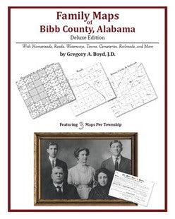 AL: Family Maps of Bibb County, Alabama