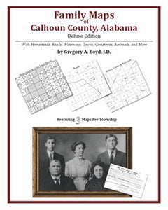 AL: Family Maps Of Calhoun County, Alabama
