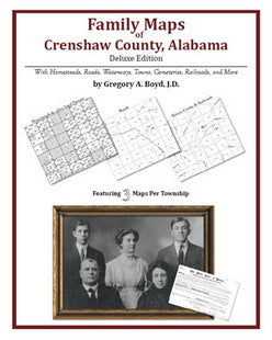 AL: Family Maps Of Crenshaw County, Alabama