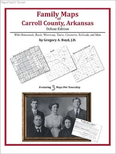 AR: Family Maps of Carroll County, Arkansas