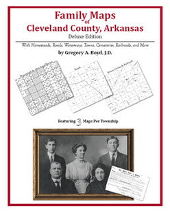 AR: Family Maps Of Cleveland County, Arkansas