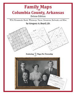 AR: Family Maps Of Columbia County, Arkansas