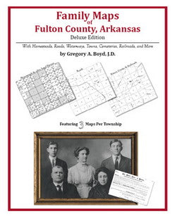 AR: Family Maps Of Fulton County, Arkansas