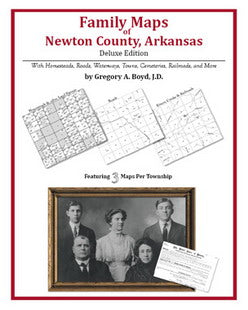 AR: Family Maps Of Newton County, Arkansas