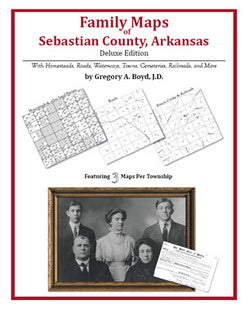 AR: Family Maps of Sebastian County, Arkansas