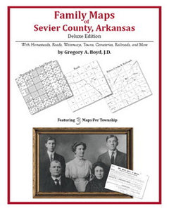 AR: Family Maps of Sevier County, Arkansas