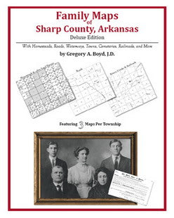 AR: Family Maps of Sharp County, Arkansas