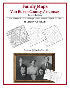 AR: Family Maps of Van Buren County, Arkansas