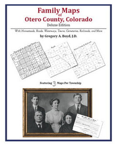 CO: Family Maps of Otero County Colorado