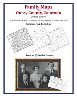 CO: Family Maps of Ouray County, Colorado