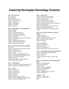 FREE FLYER: Downloadable PDF flyer: Exploring Norwegian Genealogy