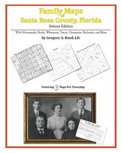 FL: Family Maps of Santa Rosa County, Florida