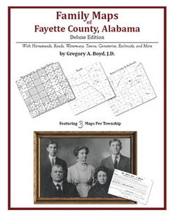 AL: Family Maps Of Fayette County, Alabama