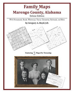 AL: Family Maps Of Marengo County, Alabama