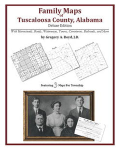 AL: Family Maps Of Tuscaloosa County, Alabama