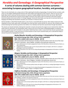 FREE FLYER: Downloadable PDF Flyer - Heraldry and Genealogy: A Geographical Perspective