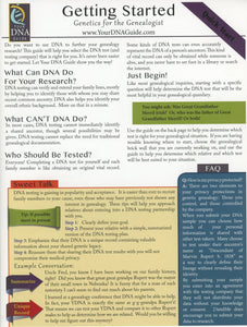 Getting Started, Genetics for the Genealogist
