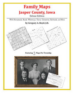 IA: Family Maps of Jasper County, Iowa