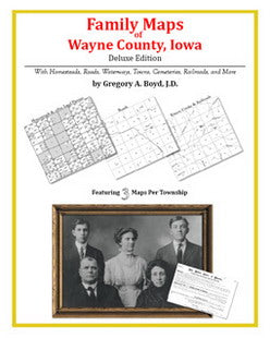 IA: Family Maps of Wayne County, Iowa