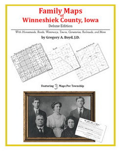 IA: Family Maps of Winneshiek County, Iowa