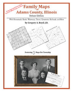 IL: Family Maps of Adams County, Illinois