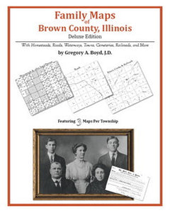IL: Family Maps of Brown County, Illinois