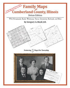 IL: Family Maps of Cumberland County, Illinois