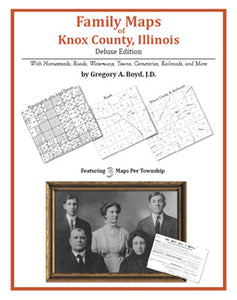 IL: Family Maps of Knox County, Illinois