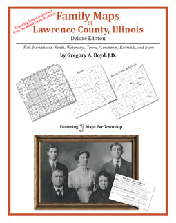 IL: Family Maps of Lawrence County, Illinois
