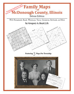 IL: Family Maps of McDonough County, Illinois