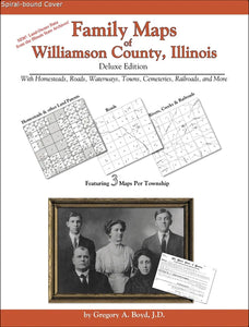 IL: Family Maps of Williamson County, Illinois