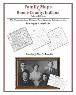 IN: Family Maps of Boone County, Indiana