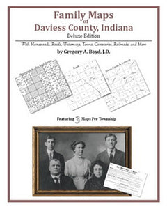 IN: Family Maps of Daviess County, Indiana
