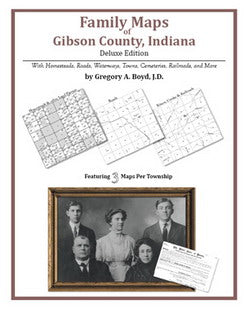IN: Family Maps of Gibson County, Indiana