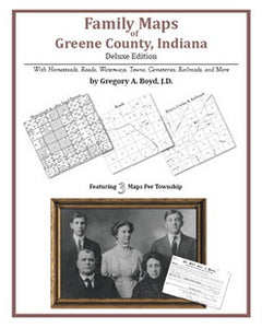 IN: Family Maps of Greene County, Indiana
