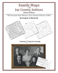 IN: Family Maps of Jay County, Indiana