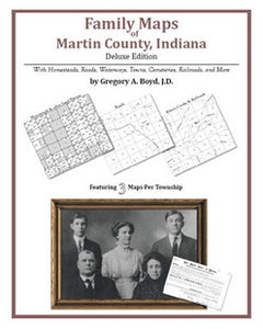 IN: Family Maps of Martin County, Indiana