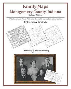 IN: Family Maps of Montgomery County, Indiana