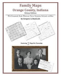 IN: Family Maps of Orange County, Indiana