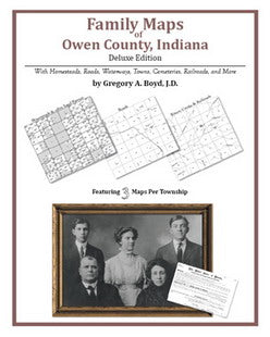 IN: Family Maps of Owen County, Indiana