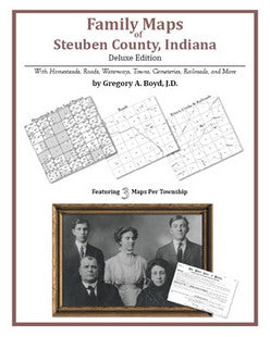 IN: Family Maps of Steuben County, Indiana