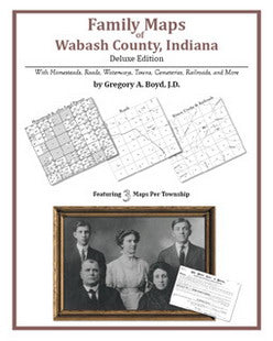 IN: Family Maps of Wabash County, Indiana