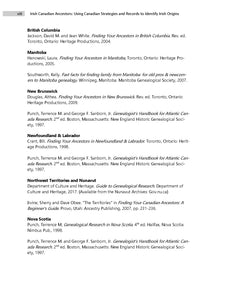 Irish Canadian Ancestors: Using Canadian Strategies and Records to Identify Irish Origins PDF eBook
