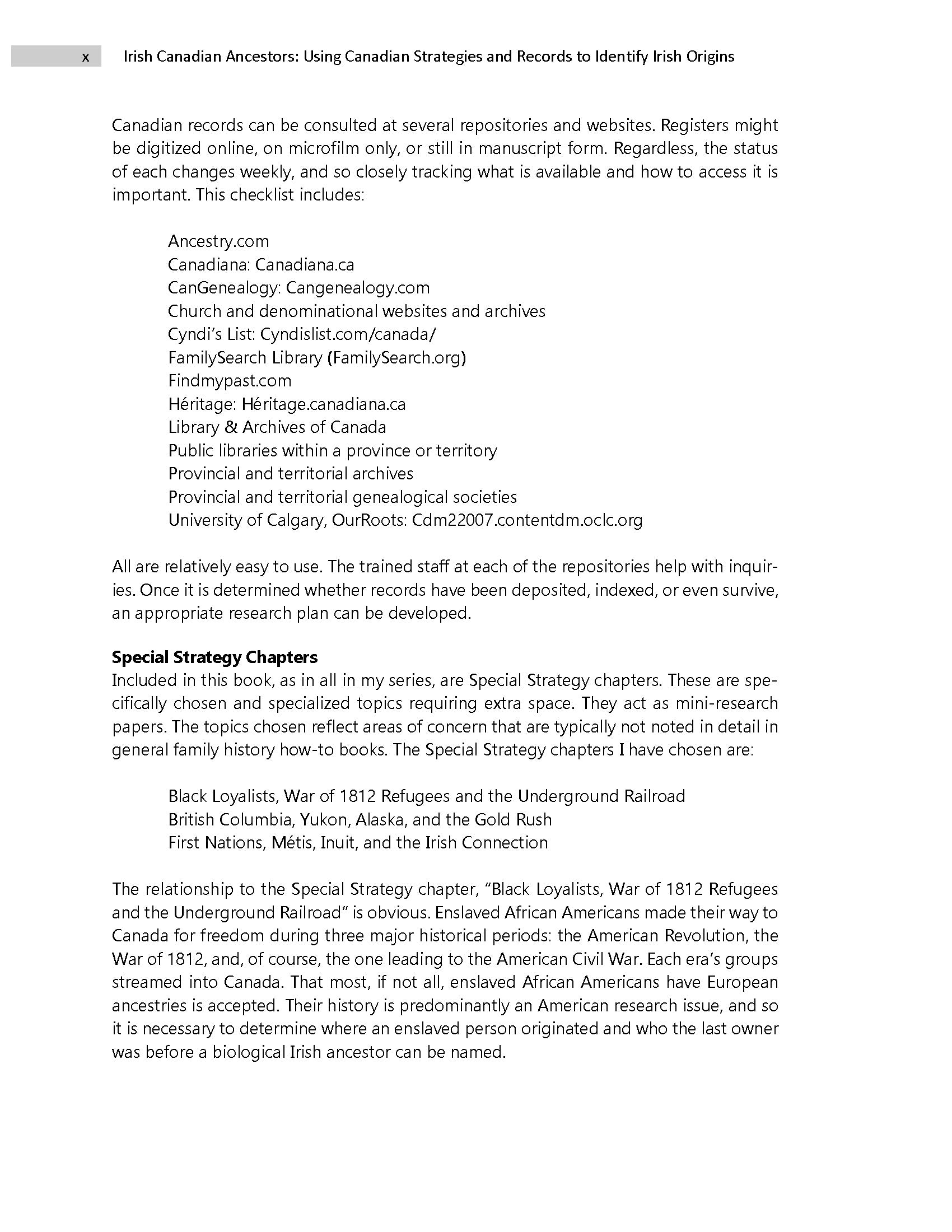 Irish Canadian Ancestors: Using Canadian Strategies and Records to Identify Irish Origins PDF eBook