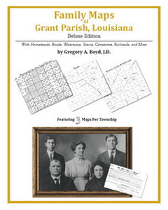 LA: Family Maps of Grant Parish, Louisiana