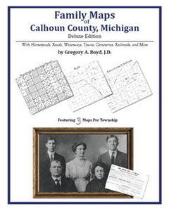 MI: Family Maps of Calhoun County, Michigan