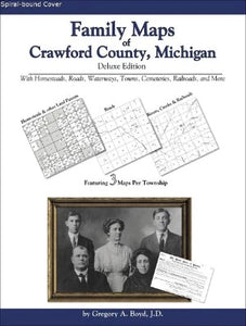 MI: Family Maps of Crawford County, Michigan