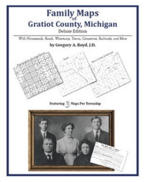 MI: Family Maps of Gratiot County, Michigan
